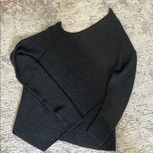 NWOT GRAY FREE PEOPLE SWEATER